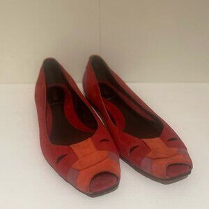 FENDI Suede Flats Size 38.5